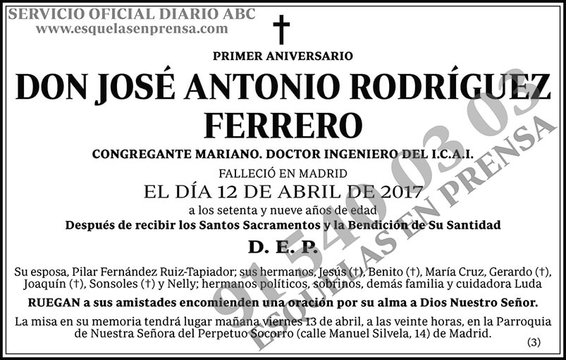 José Antonio Rodríguez Ferrero